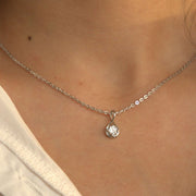 The Infinity Spark Pendant-With chain