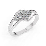 Load image into Gallery viewer, Celeste Cluster Diamond Ring
