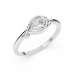 Load image into Gallery viewer, Whisper Knot Solitaire Ring
