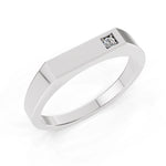 Load image into Gallery viewer, Minimalist Square Diamond Band
