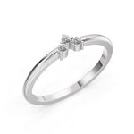 Load image into Gallery viewer, Petite Butterfly Diamond Ring
