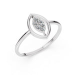 Load image into Gallery viewer, Marquise Halo Elegance Ring
