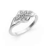 Load image into Gallery viewer, Radiant Petal Diamond Ring
