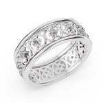 Load image into Gallery viewer, Celestial Lace Diamond Band
