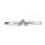 Load image into Gallery viewer, Petite Butterfly Diamond Ring
