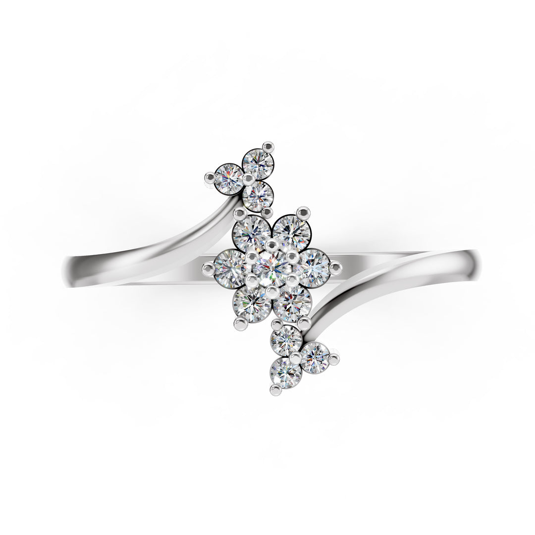 Celeste Clustor Elegance Ring
