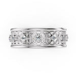 Load image into Gallery viewer, Celestial Lace Diamond Band
