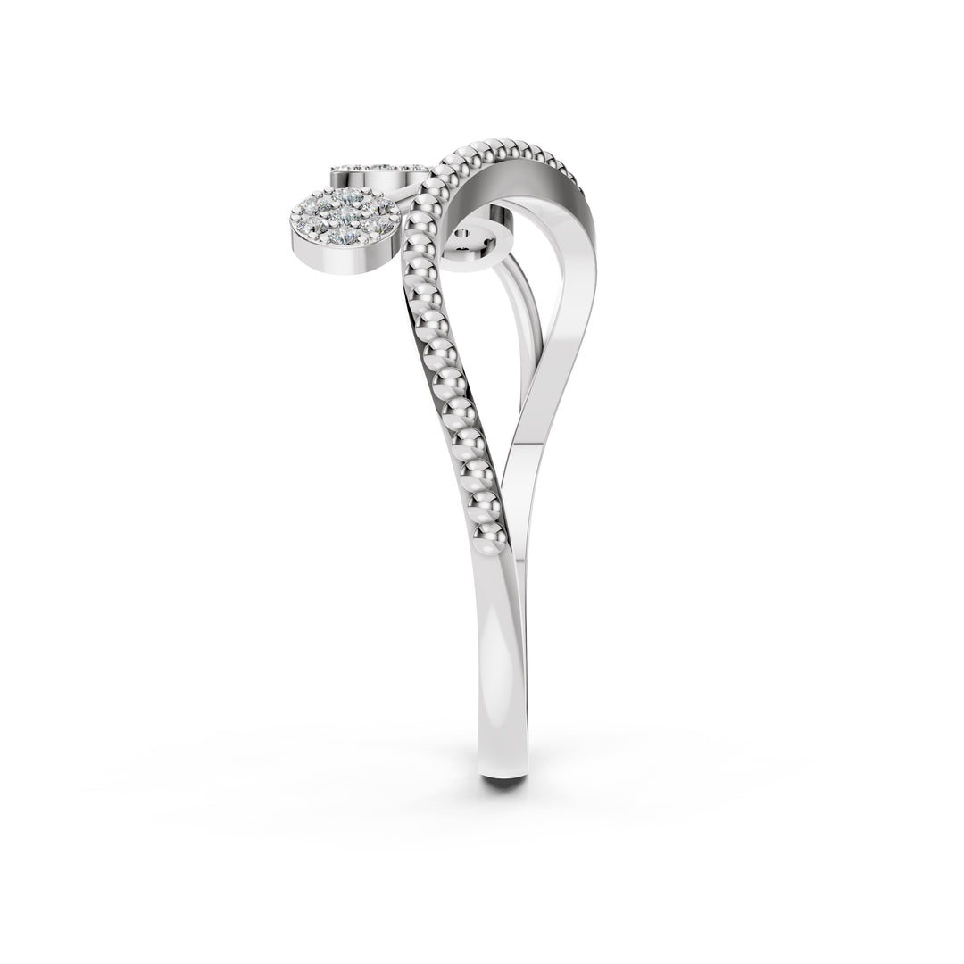 Trinity Orbit Diamond Ring