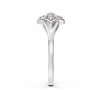 Load image into Gallery viewer, Radiant Petal Diamond Ring
