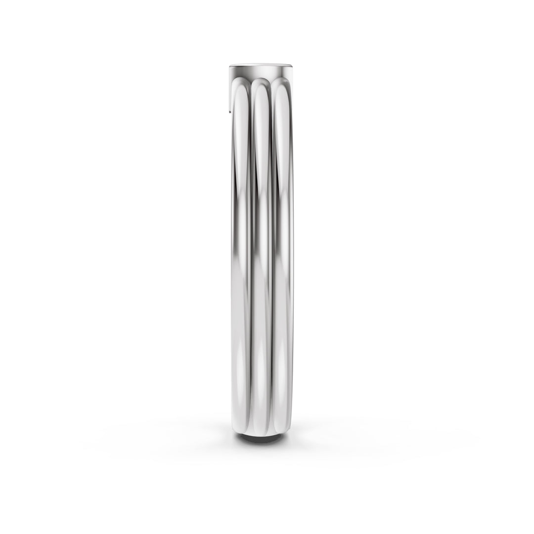 The Triline Solitaire Ring