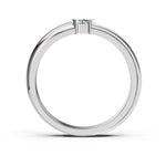 Load image into Gallery viewer, The Triline Solitaire Ring
