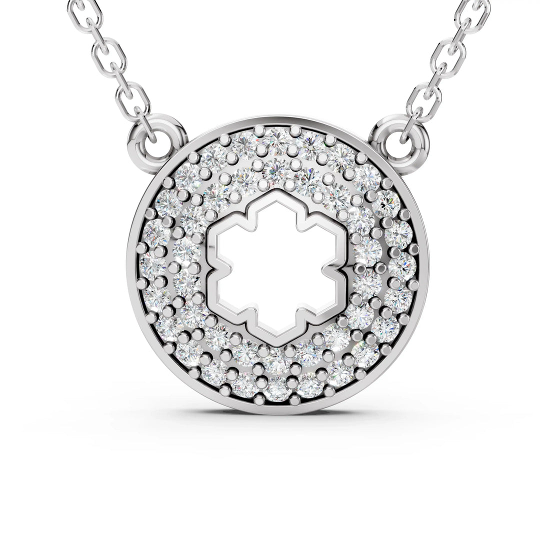 The Aria Medallion Pendant-With chain