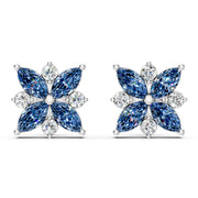 Royal Bloom Sapphire Studs