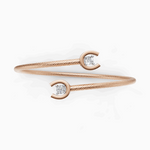Load image into Gallery viewer, Infinity Bond Bracelet - 18Kt Rose Gold vermeil
