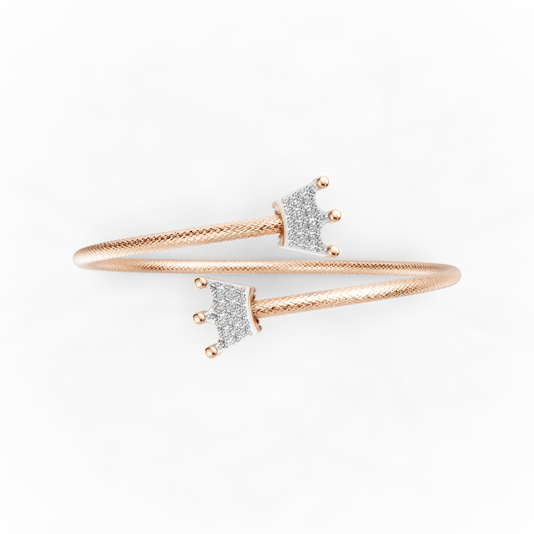 Rani Bracelet- 18Kt Rose Gold Vermeil