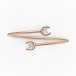 Load image into Gallery viewer, Infinity Bond Bracelet - 18Kt Rose Gold vermeil
