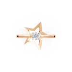 Load image into Gallery viewer, Wish Upon A Star Ring - 18Kt Rose Gold vermeil
