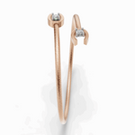 Load image into Gallery viewer, Infinity Bond Bracelet - 18Kt Rose Gold vermeil
