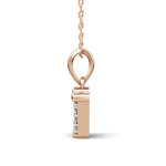 Load image into Gallery viewer, Queen&#39;s Pendant(without Chain) - 18Kt Rose Gold vermeil
