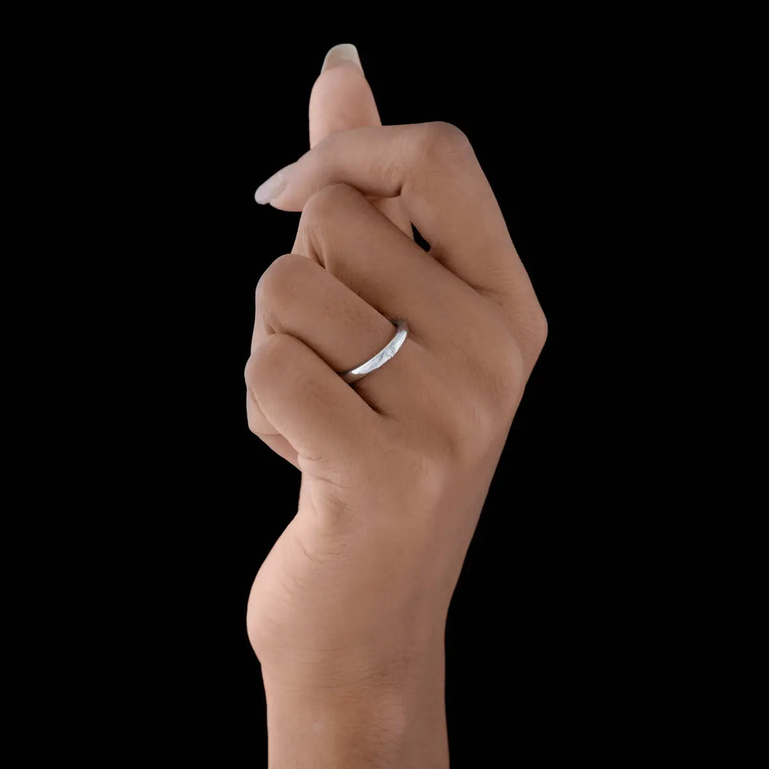 Timeless Solitaire Diamond Band
