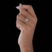 Sweetheart Solitarie Promise Ring