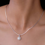 Load image into Gallery viewer, The Clestia Bloom Pendant-With chain
