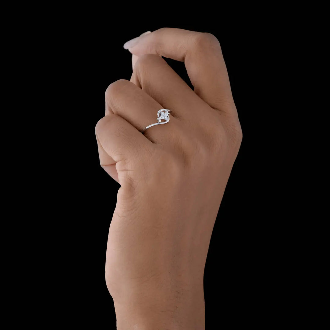 Petal Bloom Diamond Ring