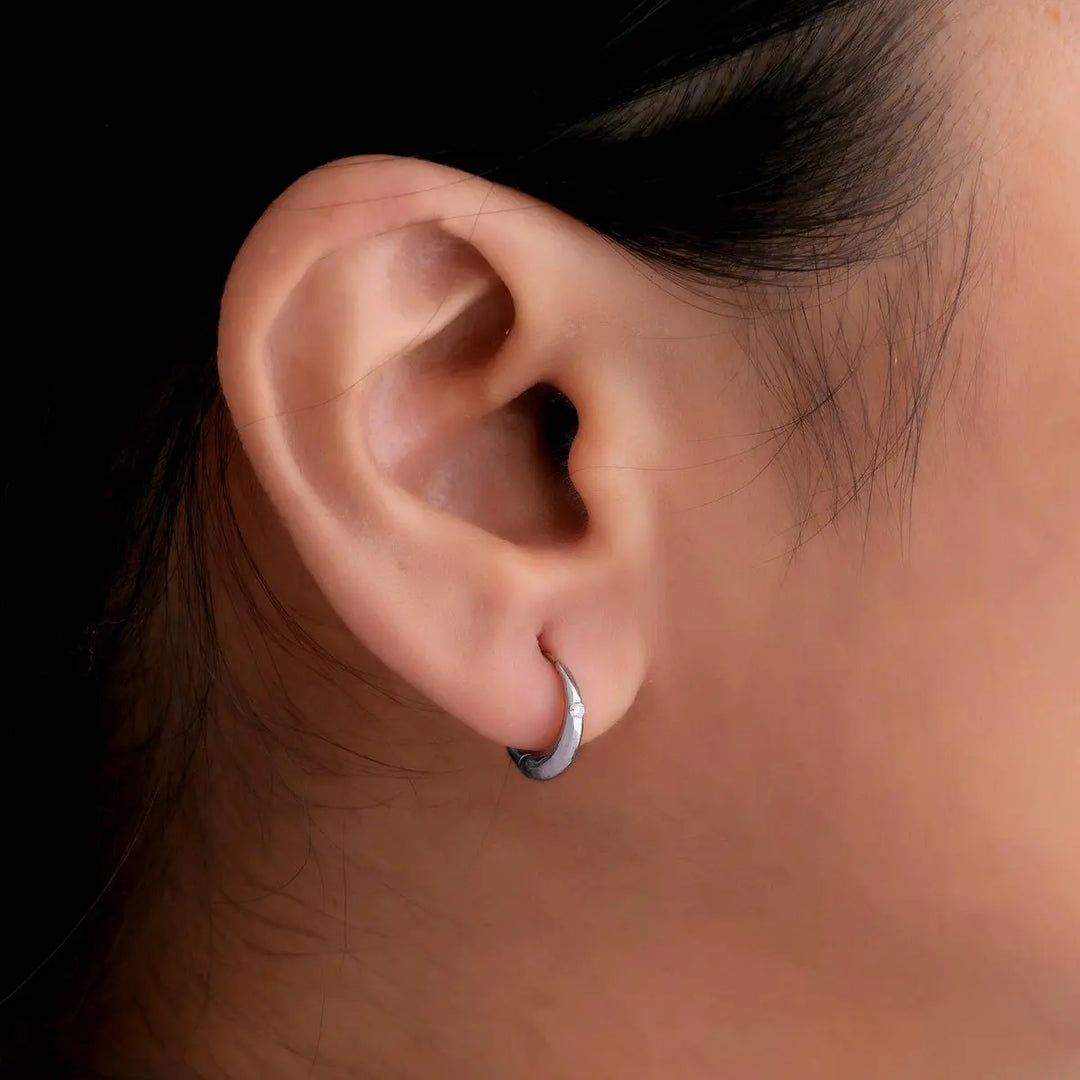 Dew Drop Minimal Stud Hoops