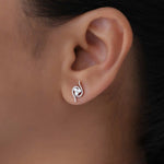 Load image into Gallery viewer, Twilight Curl Diamond Earrings
