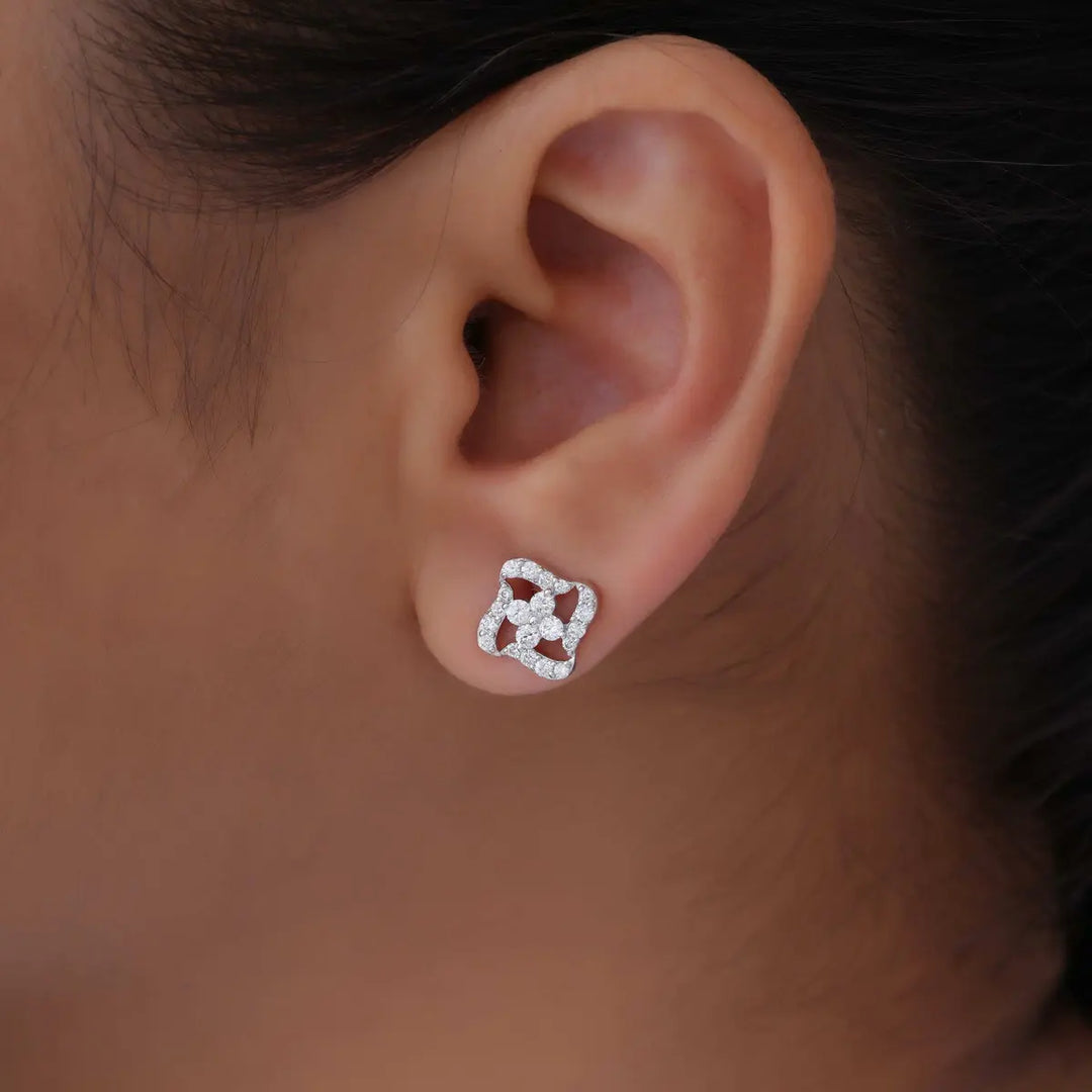Twilight Gleam Diamond Studs