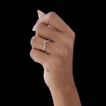 Load image into Gallery viewer, Viera Diamond V-Band RIng
