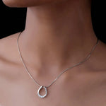 Load image into Gallery viewer, Lunar Cresent Pendant-With chain

