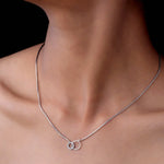 Load image into Gallery viewer, The Infinity Bond Necklace-With chain
