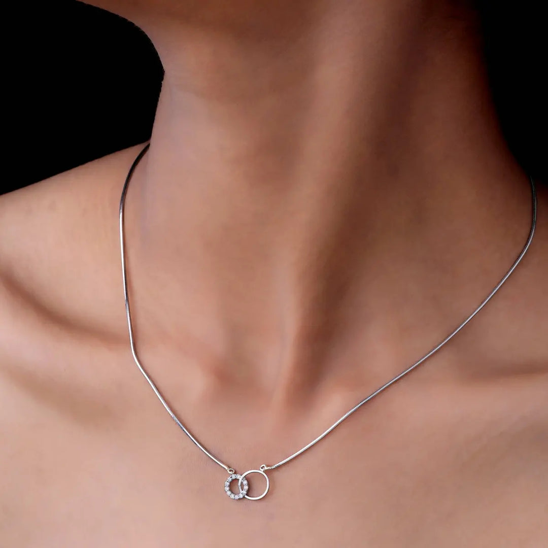 The Infinity Bond Necklace-With chain