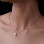 Load image into Gallery viewer, The Elara Solitaire Pendant-With chain
