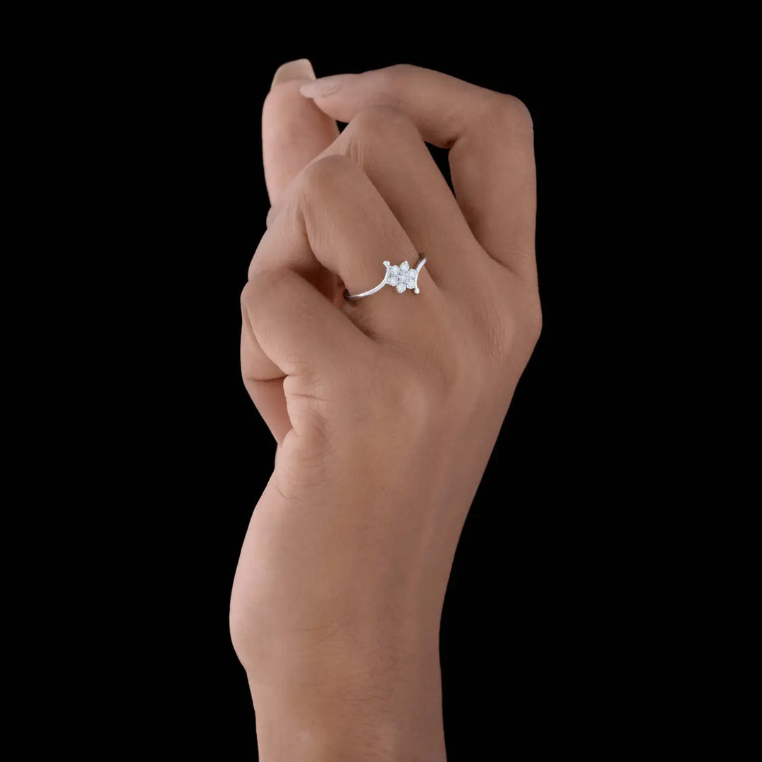Celestia Bloom Diamond Ring