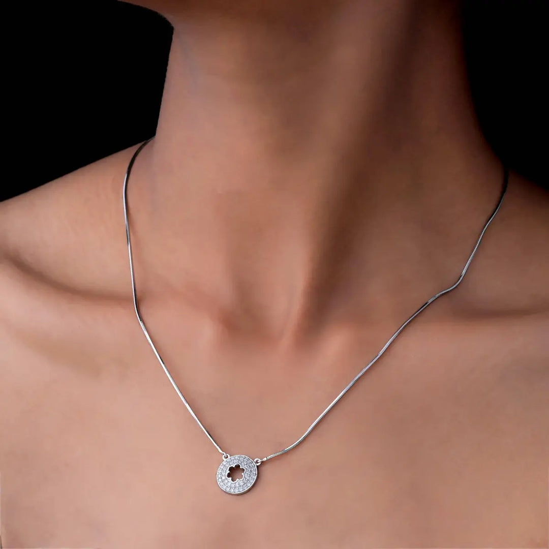 The Aria Medallion Pendant-With chain
