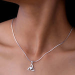 Load image into Gallery viewer, Trinity Spark Pendant-With chain

