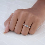 Load image into Gallery viewer, Hearts Embrace Diamond Ring
