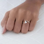 Load image into Gallery viewer, Triple Heart Diamond Whisper Ring

