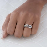 Load image into Gallery viewer, Celestial Lace Diamond Band
