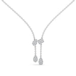 Load image into Gallery viewer, Raindrop Drape Necklace-With chain
