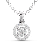 Load image into Gallery viewer, Lunaria Spark Pendant-With chain
