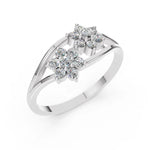 Load image into Gallery viewer, Duo Bloom Diamond RIng
