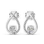 Load image into Gallery viewer, Tear of Grace Diamond Studs
