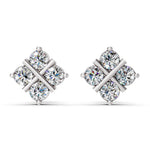 Load image into Gallery viewer, Cross Diamond Earrings
