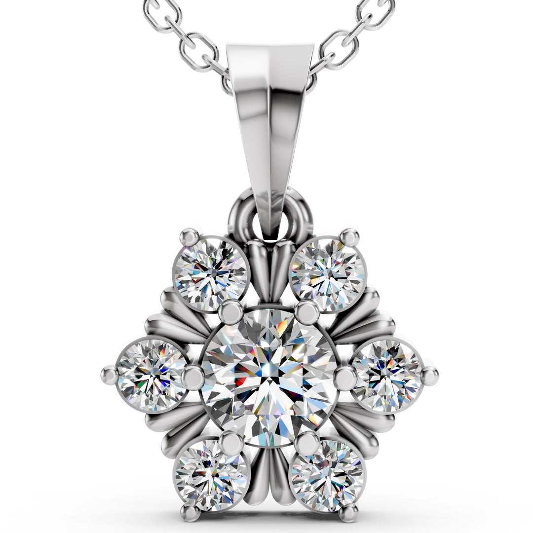 Eira Blossam Pendant-With chain