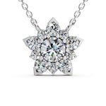 Load image into Gallery viewer, Celestia Bloom Pendant-With chain
