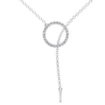 Load image into Gallery viewer, Lustre Loop Lariat-With chain
