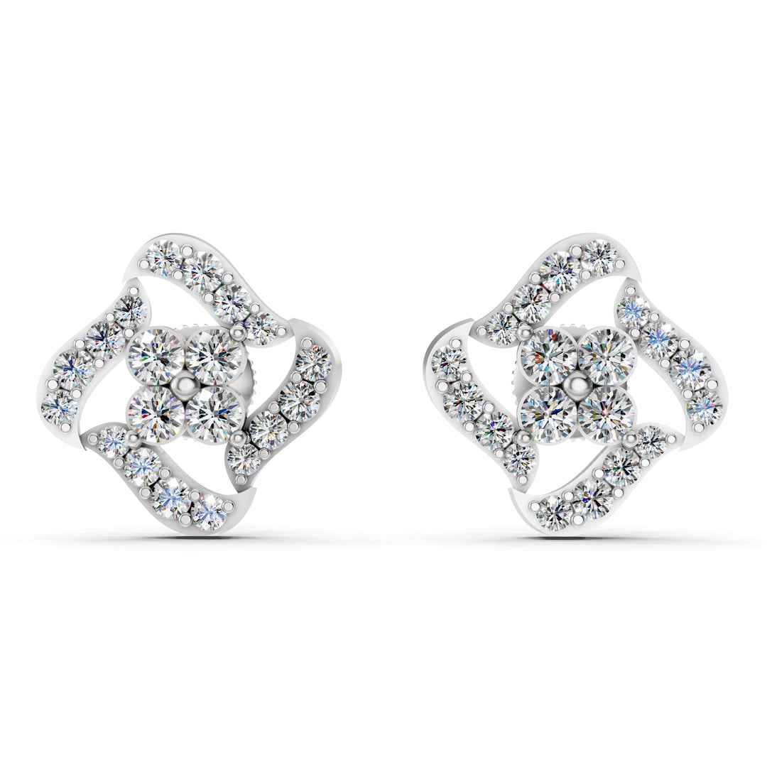 Twilight Gleam Diamond Studs